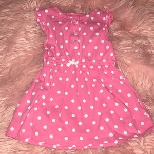 Carter’s Pink Polka Dot Dress